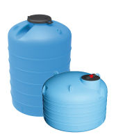 Nadzemní plastová nádrž na dešťovou i pitnou vodu PANE 15000 l